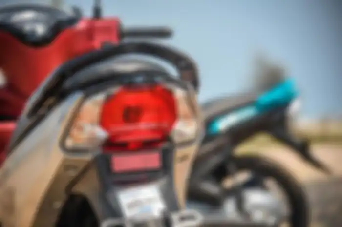Lampu belakang Yamaha Finn yang super irit bensin