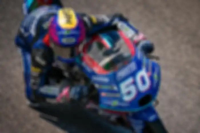 Nomor start 50 Jason Dupasquier pensiun di MotoGP