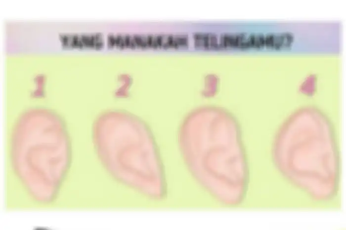 Tes Kepribadian bentuk telinga