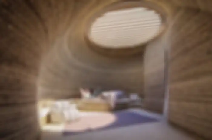 Tecla rumah cetak 3D di Italia karya Mario Cucinella.