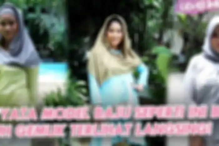 Inpirasi OOTD hijab simple, untuk yang berbadan besar