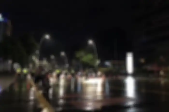 Ilustrasi penyekatan jalan di Jakarta. Polda Metro Jaya akan berlakukan penyekatan 10 jalan di Jakarta mulai malam ini, Senin (21/6/2021)