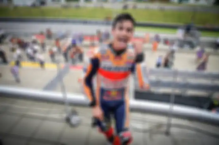 MotoGP Belanda 2021, pembalap tim Repsol Honda, Marc Marquez menyindir pensiunnya Valentino Rossi lagi.
