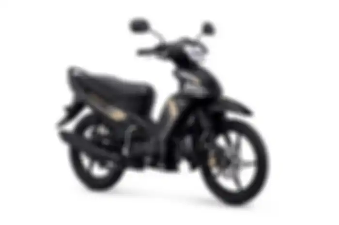 Yamaha Vega Force Metallic Black Gold