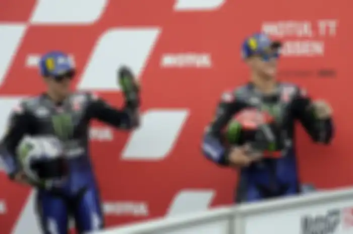Gara-gara setim Fabio Quartararo (kanan) di MotoGP 2021, pemicu Maverick Vinales (kanan) putus kontrak sebagai pembalap Yamaha pabrikan di akhir MotoGP 2021