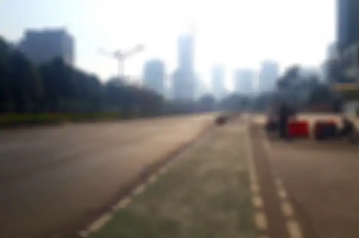 Lewat Jalan Sudirman Jakarta termasuk Jalan Berbayar Elektronik