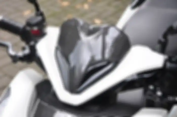 Visor depan Honda Vario 150 new karbon