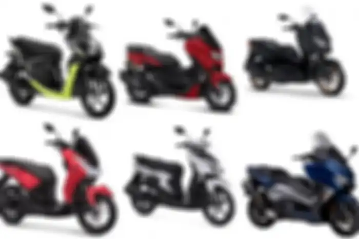 Ilustrasi motor matic baru Yamaha, harga Yamaha NMAX naik segini.