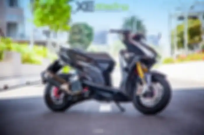 Modifikasi Honda Vario 125 tampil macho, kaki-kaki moge look banget!