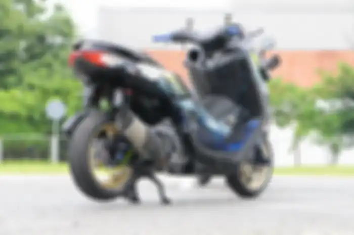 Ilustrasi foto. Modifikasi motor dengan mencopot sepatbor ternyata ada sanksinya.