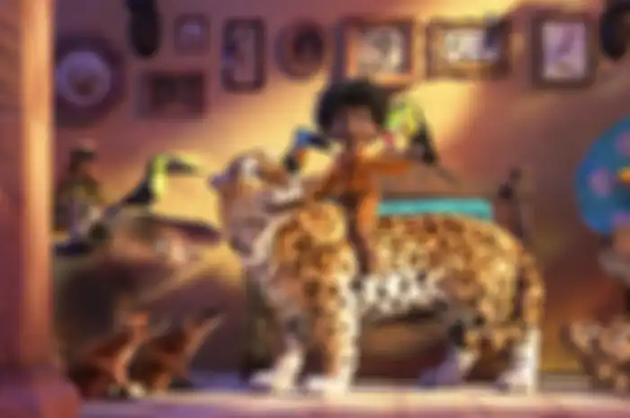In Walt Disney Animation Studios’ “Encanto,” Antonio may be shy, but his huge heart is his biggest asset—rivaled only by his newly received magical ability to communicate with animals. Directed by Byron Howard (“Zootopia,” “Tangled”) and Jared Bush (co-director “Zootopia”), co-directed by Charise Castro Smith (writer “The Death of Eva Sofia Valdez”) and produced by Clark Spencer and Yvett Merino, “Encanto” opens in theaters on Nov. 24, 2021. © 2021 Disney. All Rights Reserved.
