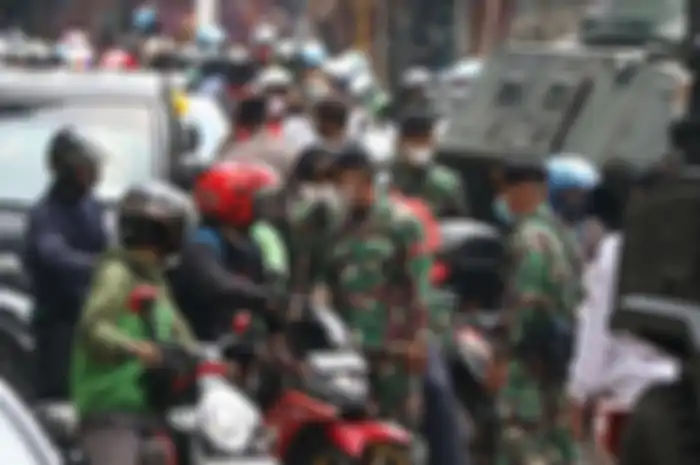 Ilustrasi penyekatan. Bikers Kebingungan Menko PMK Sebut PPKM Darurat Sampai Tanggal Segini, Beneran Nih?