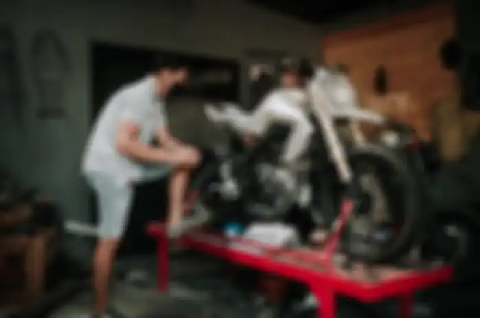 Nitro 155, modifikasi XSR 155 Futuristic Supermoto garapan Treasure Garage Bali