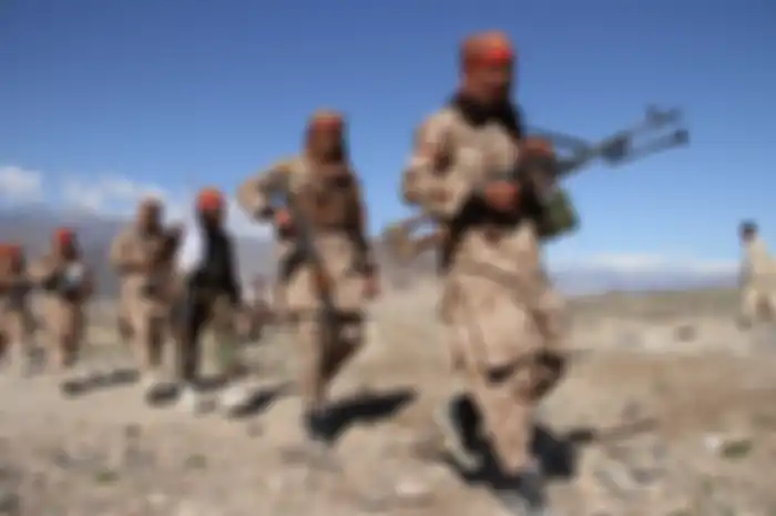 Pasukan Taliban di Afghanistan.
