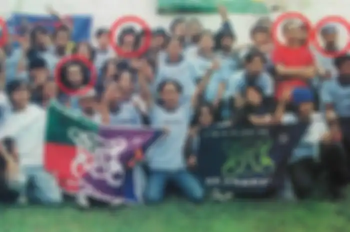 Slank dan para Slankers di event Jambore Slankers tahun 2002