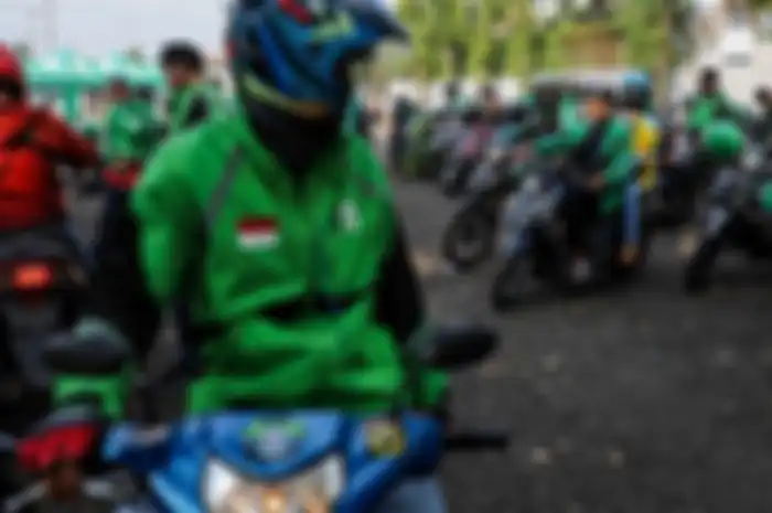 Ilustrasi. Driver ojol boleh beroperasi selama PPKM level 4 Jakarta, ini syaratnya