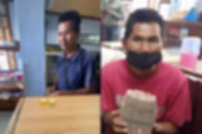 Fakta sebenarnya seorang penjual agar-agar keliling membeli nasi padang dengan uang Rp 5.000 terbongkar.