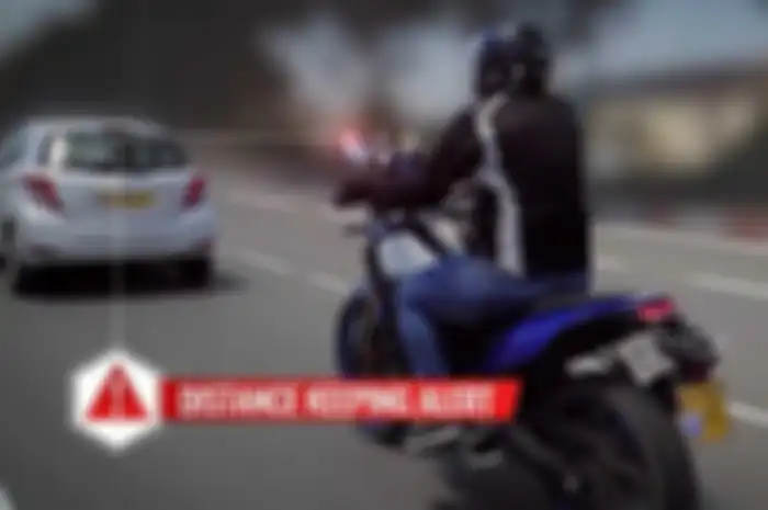 Sensor kecelakaan untuk motor