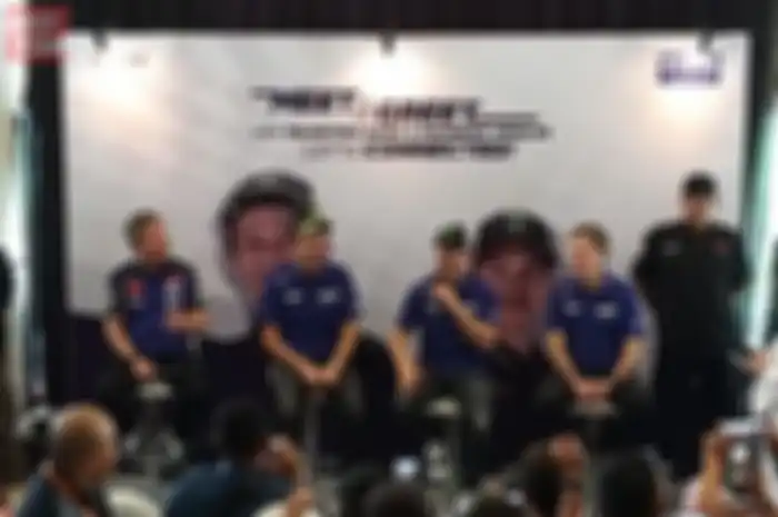 Momen saat Valentino Rossi ke Indonesia, Selasa (4/2/2020)