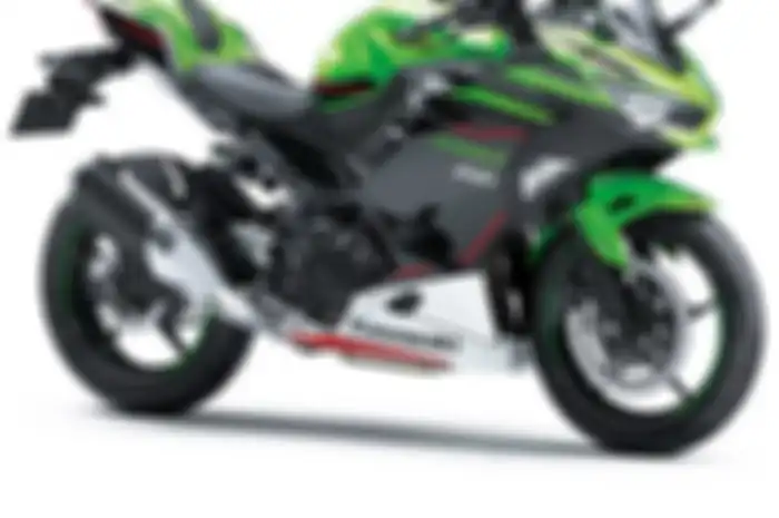 Ilustrasi motor sport baru Kawasaki Ninja 250.