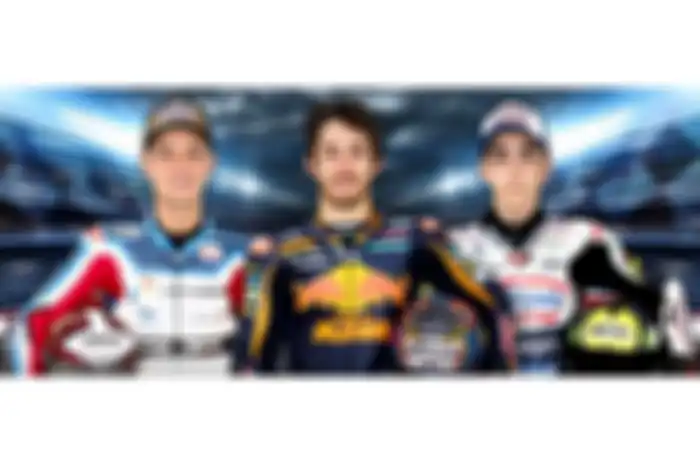 Remy Garnder dan para pembalap MotoGP yang pakai helm NHK