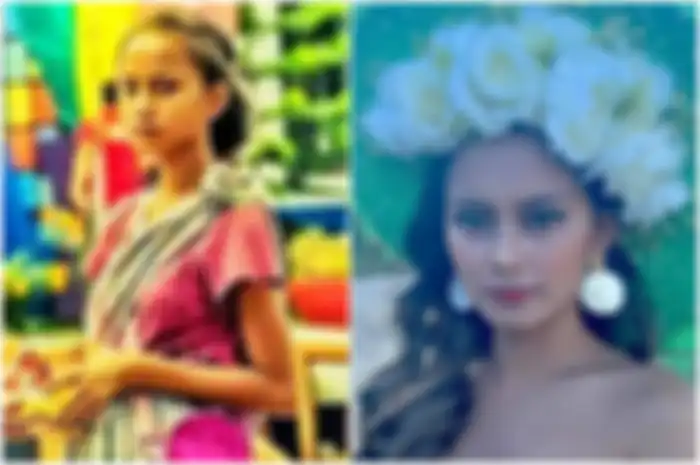 Rita Gaviola, pengemis cantik yang menjelma jadi selebgram dalam semalam usai viral.