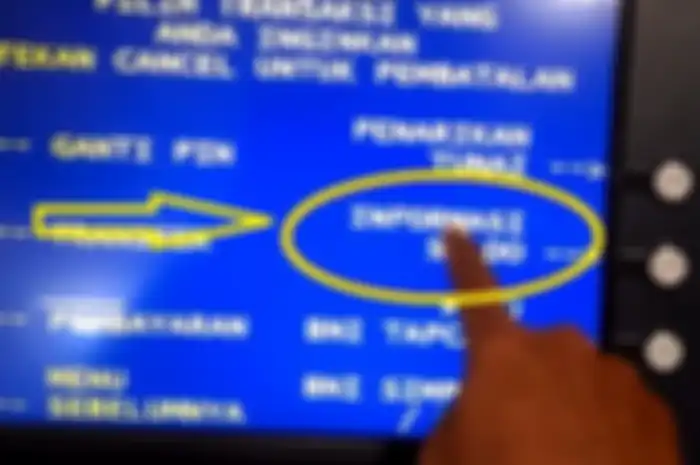 Cek saldo ATM bantuan Rp 1 juta masuk hari ini