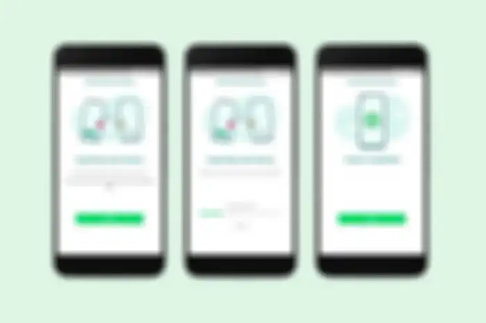 Ilustrasi fitur pemindahan history chat WhatsApp di iPhone iOS ke HP Android.