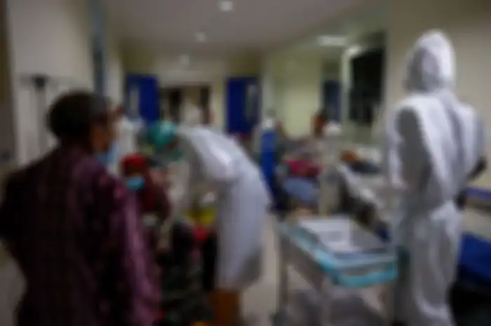 Kasus virus corona di Indonesia.