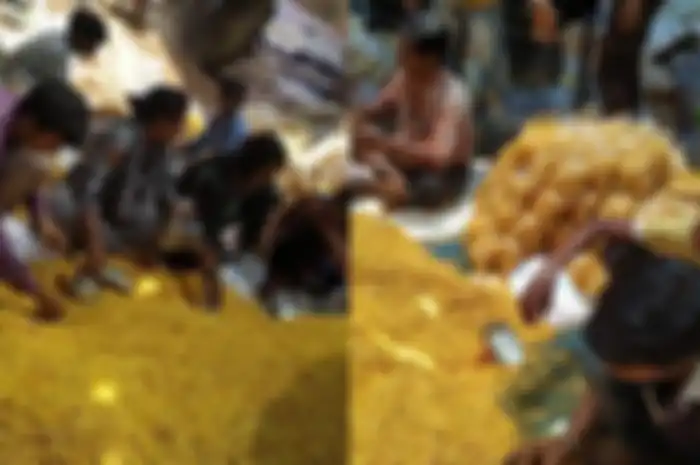 Pengemasan snack curah yang menjijikkan
