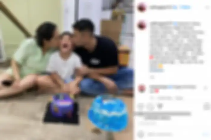 Unggahan Raffi Ahmad dan Nagita Slavina