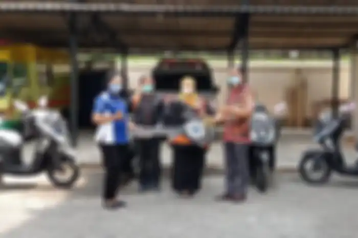 Mantap, Yamaha Lexi siap bantu tenaga kesehatan (nakes) di Kudus perangi penyebaran Covid-19.