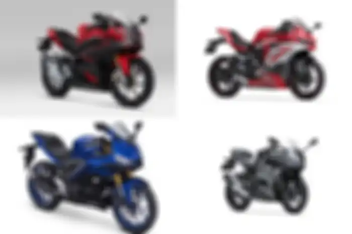 Ilustrasi motor sport baru 250 cc, salah satunya Kawasaki Ninja 250