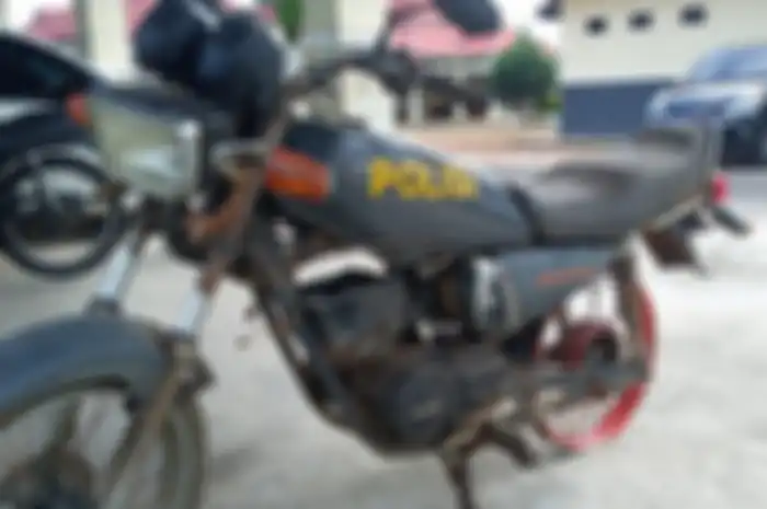 2 Motor bekas polisi cuma Rp 6 jutaan