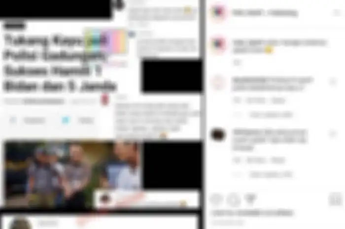 Postingan Instagram Mak Inpoh.