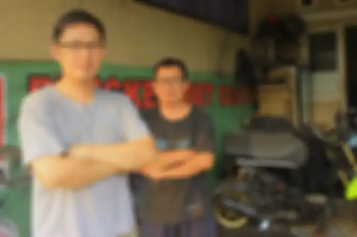 Michael Rocky dan Pak Wiet dari Wiet Custom