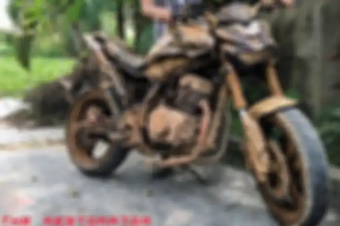 Restorasi motor aneh dari bangkai sampai mulus