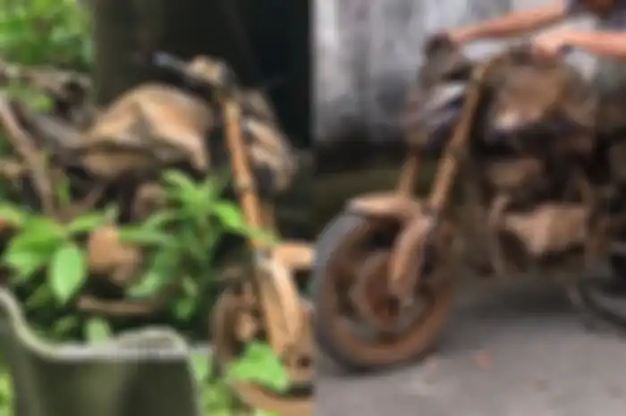 Motor mirip Yamaha Xabre ditelantarkan untuk direstorasi