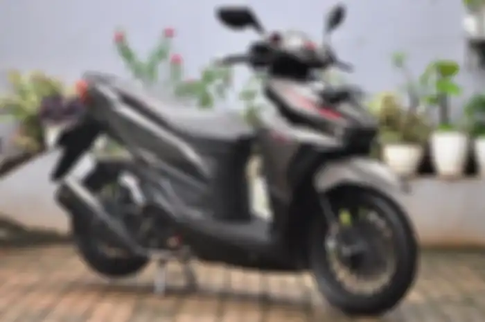 Honda Vario 150 warna coklat matte modifikasi proper 
