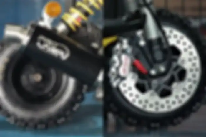 Stand up scooter basis Yamaha Mio full part RCB