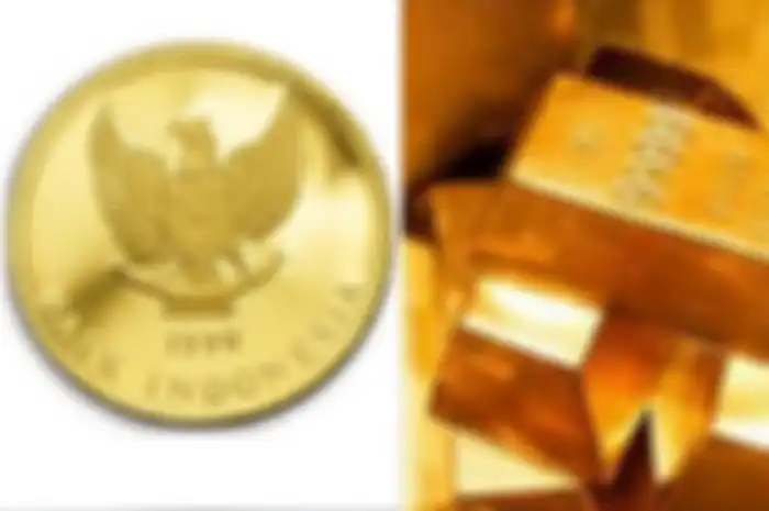 BI resmi pernah keluarkan uang koin dari emas