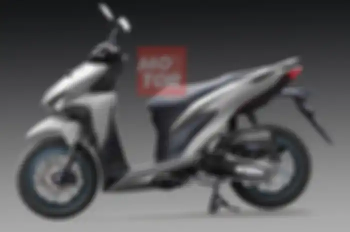 Ilustrasi rekayasa digital Honda Vario 160. Rumor Honda Vario 160 bakal punya fitur mirip moge.
