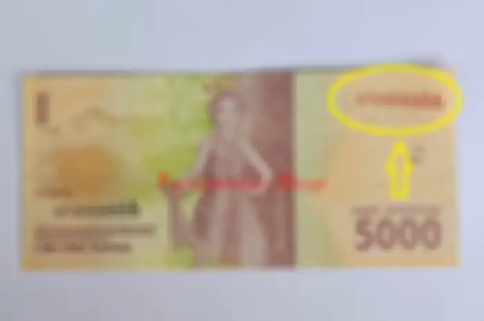 Terbongkar uang kertas receh laku ratusan juta