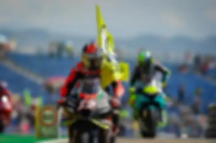 Pembalap Aprilia, Maverick Vinales bikin kejutan di FP1 MotoGP San Marino 2021.