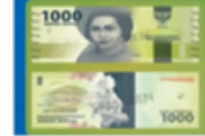 Ilustrasi uang seribu rupiah kertas bernomor seri cantik bisa laku hingga Rp 10 juta