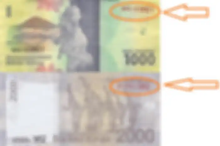 Uang kertas receh bisa laku puluhan juta asalkan memiliki ciri khusus