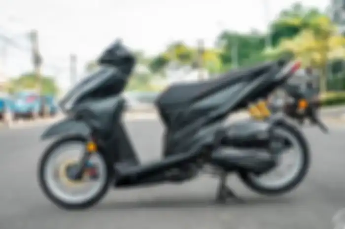Modifikasi Honda Vario 150 tampil proper bertabur aksesoris, kaki-kakinya kece!