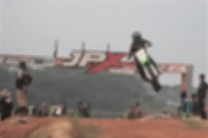 Serius turun di balap garuk tanah, knalpot Proliner support event Open Grasstrack Pesona Wanajaya 2021.