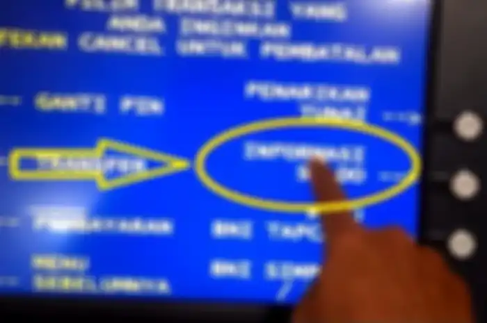 Hari ini cek saldo ATM ada transferan Rp600 ribu. Kalau tidak ada cek di Kantor Pos 