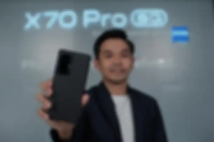 Hadi Mandala, Product Marketing vivo Mobile Indonesia dalam acara Pre-Launch vivo X70 Pro 5G.